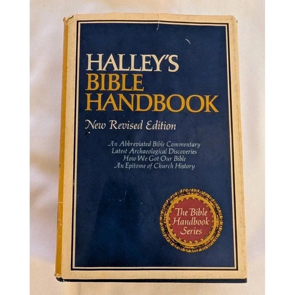 Halley's Bible Handbook New Revised Edition 1965 Hardcover Christian Resources